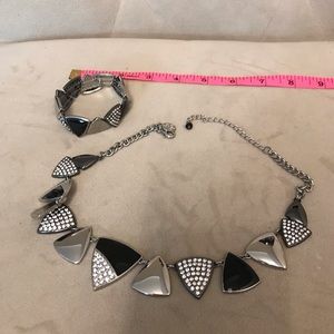 White House Black Market necklace set